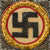 Original German WWII Heer Gold 1941 German Cross Award Embroidered Cloth Badge - Uniform Cutoff Original Items