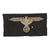 Original German WWII SS EM/NCO Second Pattern BeVo Embroidered Left Sleeve Eagle Insignia - Schutzstaffel Original Items
