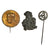 DRAFT Original German WWII Award and Insignia Grouping with War Merit Cross KvK, Austrian Anschluss Medal, and More - 10 Items (Copy) Original Items