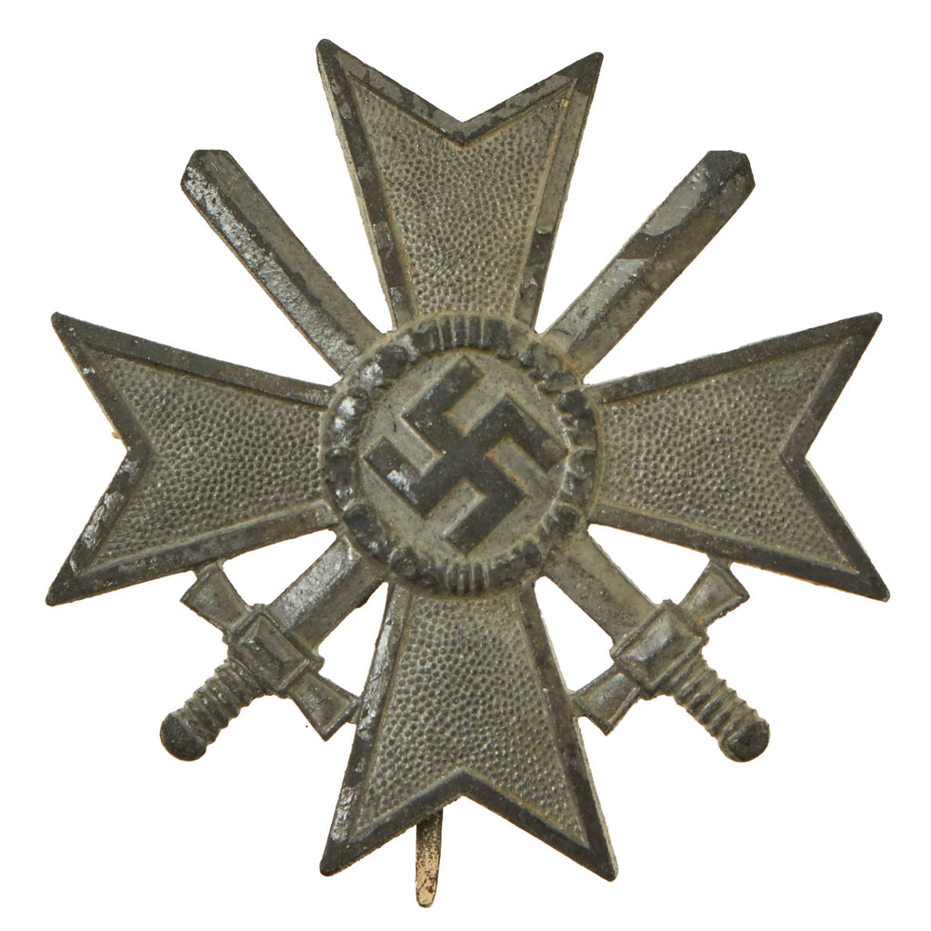 Original German WWII War Merit Cross KvK 1st Class with Swords by Wilhelm Deumer of Lüdenscheid - Kriegsverdienstkreuz Original Items