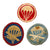 Original U.S. WWII Airborne Patch & Insignia Lot - Rare British Made Paratrooper Wings & Paraglider Garrison Cap Patches - 8 Pieces Total Original Items