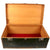 Original U.S. WWII 33rd Armored Regiment Painted Theater-Made Steamer Trunk - S/Sgt. Michael Troccolo Original Items