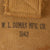 Original U.S. WWII - WWI Field Gear Lot - Coleman Stove with Bayonet “F” Canister & First Aid Pouch with Carlisle Bandage & Tablets - 19 Items Total Original Items