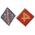Original U.S. WWII Marine Corps Medal & Insignia Lot - Medal Bar & Patches Original Items