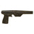 Original WWII U.S. Navy 10 Gauge Vulcan Mark 5 Signal Flare Pistol with Web Holster - Dated 1945 Original Items