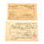 Original U.S. WWII AAF CBI Radio Operator Grouping with Two Blood Chits and Outstanding Ephemera - Frederick Cleveland III - Direct Descendent of Grover Cleveland & Moses Cleveland Original Items
