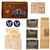 Original U.S. WWII AAF Nose Gunner Photo Album Group with Folder of Documents & Great Photographic Content - Corporal Louis Della Valle, 82nd Bomb Squad, 38th Bomb Group Original Items