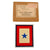 Original U.S. WWII Son-in-Service Plaque in Original Box Presented to Employee of Chance-Vought Aircraft - Maker of Corsair F4U Original Items