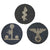 Original German WWII Luftwaffe Air Force Embroidered Insignia Grouping with 6 Award Medal Bar - 7 Items Original Items