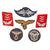 DRAFT Original German WWII Luftwaffe Flight  Branch Leutnant Officers Field Uniform Rank Insignia Set (Copy) Original Items
