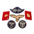 DRAFT Original German WWII Luftwaffe Flight  Branch Leutnant Officers Field Uniform Rank Insignia Set (Copy) Original Items
