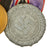 Original German WWI - WWII Era Medal Bar with Hindenburg Cross, Czech Conquest Medal and RLB Award - 3 Awards Original Items