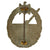 Original German WWII Kriegsmarine Coastal Artillery Badge - Unmarked Solid Back Original Items