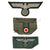 Original German WWI - WWII Award and Insignia Grouping with Silesian Eagle and Silver Wound Badge - 12 Items Original Items