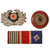 Original German WWI - WWII Award and Insignia Grouping with Silesian Eagle and Silver Wound Badge - 12 Items Original Items
