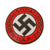 Original German WWII NSDAP Party Enamel Membership Badge Pin by Kerbach & Israel - RZM M1/42 Original Items