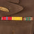 Original U.S. WWII Early War 1st Armored Division Colonel’s Uniform with Enamel Division Pins, Garrison Cap, and Patched Shirt - Great Research Potential Original Items