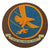 Original U.S. WWII I Troop Carrier Command Leather Pocket Patch Original Items