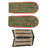 Original German WWII Heer Army Panzer Collar Tab & Insignia Set - Pair of EM/NCO Litzen and Shoulder Boards Original Items