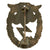 Original German WWII Luftwaffe Ground Assault Badge Attributed to Arno Wallpach of Stuttgart - Erdkampfabzeichen der Luftwaffe Original Items