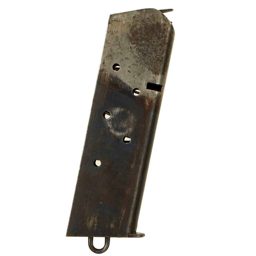 Original U.S. WWI Colt M1911 Two-Tone Magazine with Lanyard Loop Original Items