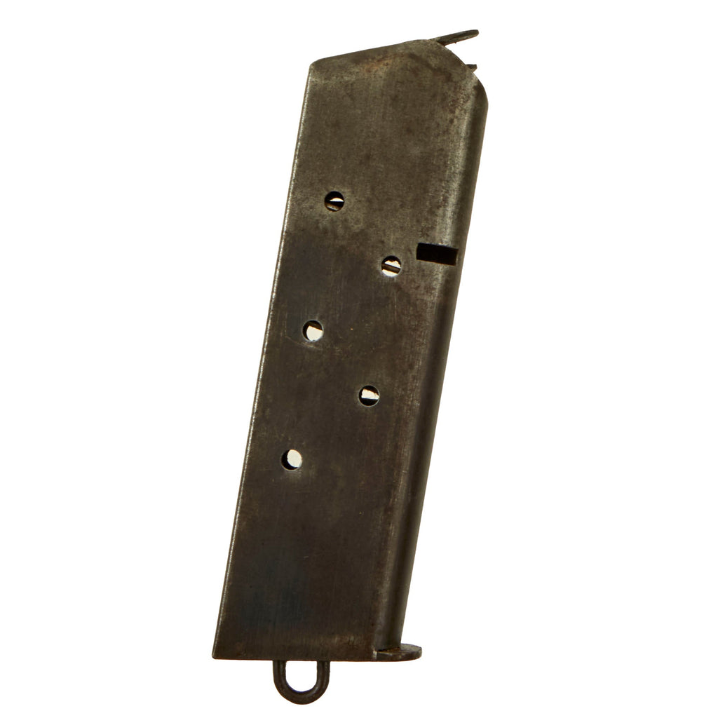 Original U.S. WWI Colt M1911 Two-Tone Magazine with Lanyard Loop Original Items
