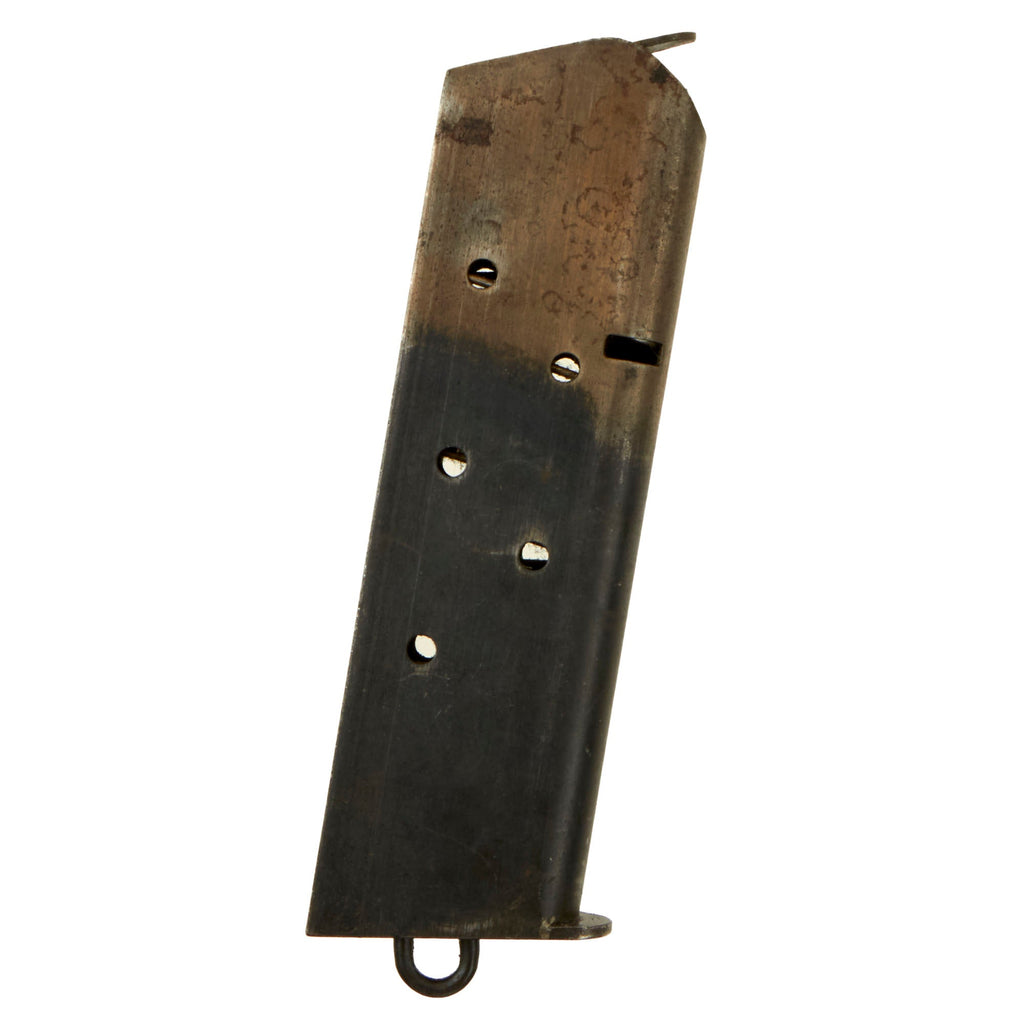 Original U.S. WWI Colt M1911 Two-Tone Magazine with Lanyard Loop Original Items