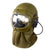 Original U.S. Cold War MC-140 Helicopter Support Team Helmet with Face Plate by Gentex - Dated 1982 Original Items
