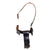 Original U.S. Vietnam War Military Police MP Leather Belt & Holster Rig with Pouches by French - Dated 1968 Original Items