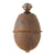 Original German WWII 1943 Dated Model 39 Egg Hand Grenade with Original Fuze & Wings by Mettmanner Britanniawarenfabrik W. Seibel - Inert Eierhandgranate Original Items