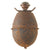 Original German WWII 1943 Dated Model 39 Egg Hand Grenade with Original Fuze & Wings by Mettmanner Britanniawarenfabrik W. Seibel - Inert Eierhandgranate Original Items