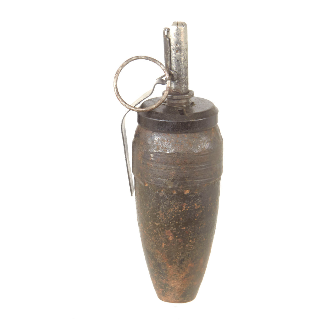 DRAFT Original Finnish Winter War Soviet Russian 50mm Mortar Head Converted Hand Grenade - Inert Original Items