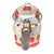 Original Italian WWII Model 35 Red Devil Grenade by Societa Romana - Bomba a Mano Mod. 35 - Dated 1990 Original Items