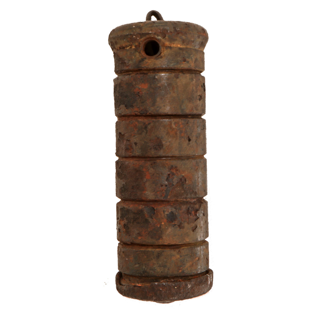 Original Austro-Hungarian WWI Swiss-made Inert Cylinder Hand Grenade - Zylindergranate Original Items