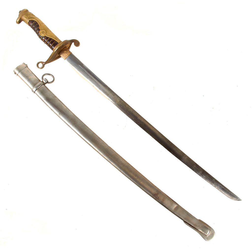 Original Japanese WWII Patrolman & Sergeant's Police Sword - Second Type with Steel Scabbard Original Items