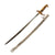 Original Japanese WWII Patrolman & Sergeant's Police Sword - Second Type with Steel Scabbard Original Items