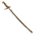 Original Japanese WWII Patrolman & Sergeant's Police Sword - Second Type with Steel Scabbard Original Items
