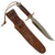 Original U.S. WWII Randall Model 1 “Springfield” Fighting Knife Circa 1943 with Original Sheath & Whetstone - 1 of 1,200 Made Original Items