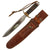Original U.S. WWII Randall Model 1 “Orlando” Fighting Knife with Original Sheath - From Collection of American Edged Weapon Museum Original Items