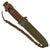 Original U.S. WWII M3 Fighting Knife by IMPERIAL Knife Co. with Updated M8 Scabbard & Braided Leather Thong - Excellent Original Items
