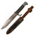 Original German WWII Transitional HJ Knife by Rare Maker August Merten of Solingen with Scabbard - RZM M7/31 Original Items