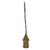 Original German WWII DAF Labor Front Plated Brass Flag Pole Finial with Socket Marked RZM M3/27 - Deutsche Arbeitsfront Original Items