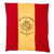 Original Spanish-American War Spanish Army Regimiento de Cazadores No. 14 Knapsack Flag - Defended Cuba During War at Guantánamo Bay & Battle of Cuzco Well - 31 x 35” Original Items