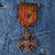 Original French WWI Infantry 2nd Lieutenant Officer’s Tunic with War Service Chevrons and Croix de Guerre - Field Grade Wool Original Items