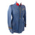 Original French WWI Artillery Captain’s Horizon Blue Wool Uniform Set With Stitched Ribbons - Six Ribbons Total Original Items