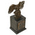 Original German Hindenburg Disaster Chief Rigger Ludwig Knorr Town of Kohren-Sahlis Honorary Citizenship Award with Bronze German Desk Eagle on Marble Base Dated March 8th, 1937, Two Months Prior to Disaster Original Items