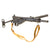 Original British WWII Sten MkII Display Submachine Gun Serial FM 27519 with "T" Butt Stock, Magazine, and Sling Original Items
