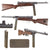 Original WWII Italian Beretta MP38/44 Smooth Barrel SMG with Display Magazine - German MP 738(i) Original Items