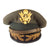 Original U.S. Korean War Era General Officer Visor Cap Attributed to General Jacob L. Devers - Commanded 6th Army Group in European Theater During WWII - Size 7 ⅜ Original Items