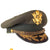 Original U.S. Korean War Era General Officer Visor Cap Attributed to General Jacob L. Devers - Commanded 6th Army Group in European Theater During WWII - Size 7 ⅜ Original Items